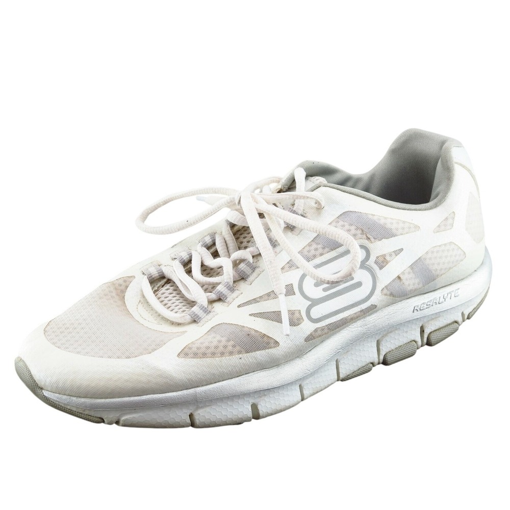 Skechers Fitness Walker Women Size 8.5 M White‎ Walking Mesh 57050